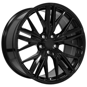 OE Wheels CV25 20x9.5 5x120 35et Gloss Black Wheel