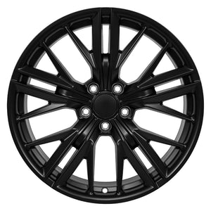 OE Wheels CV25 20x9.5 5x120 40et Satin Black Wheel