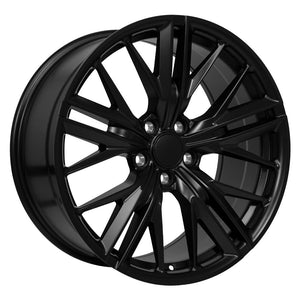 OE Wheels CV25 20x9.5 5x120 35et Satin Black Wheel
