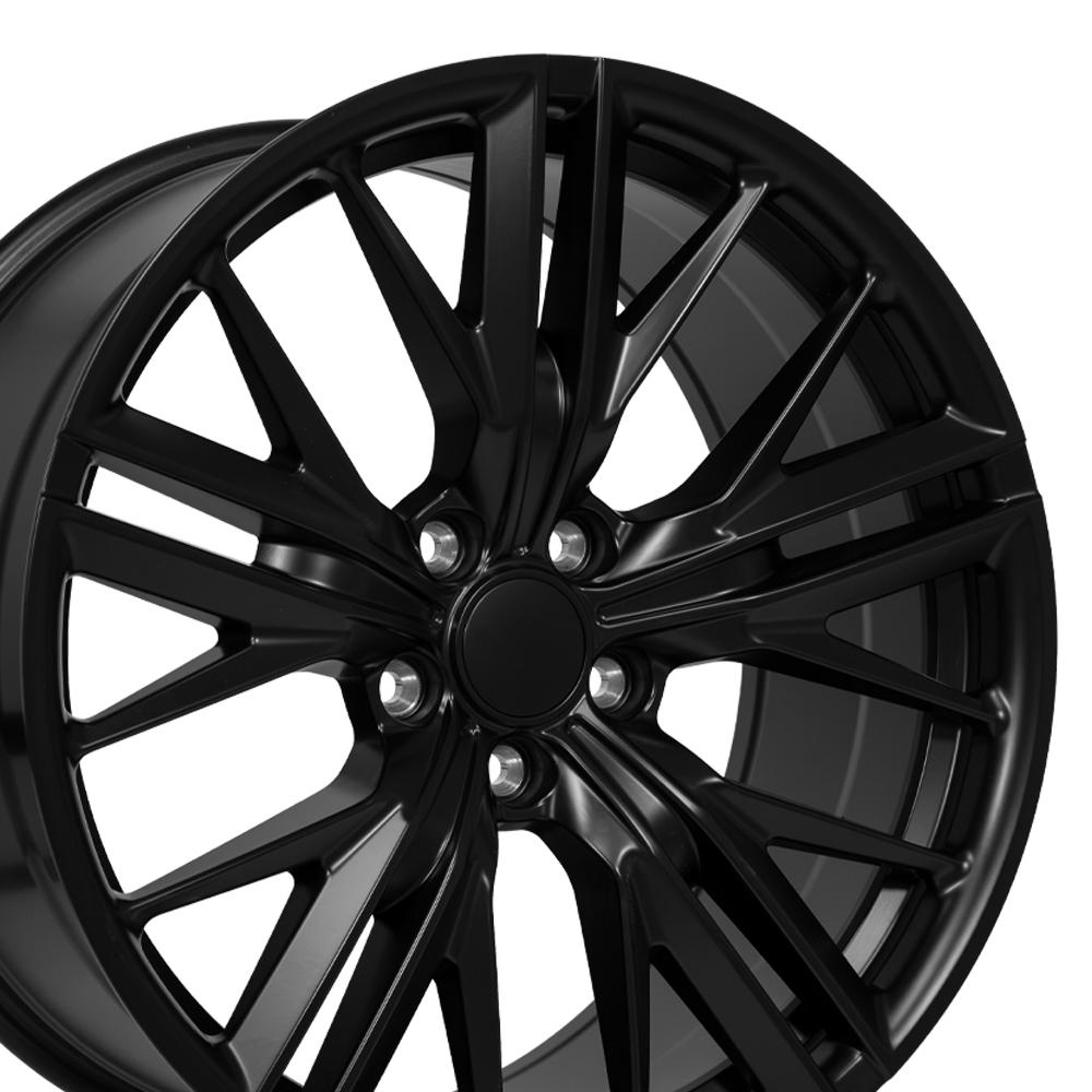 OE Wheels CV25 20x9.5 5x120 40et Satin Black Wheel