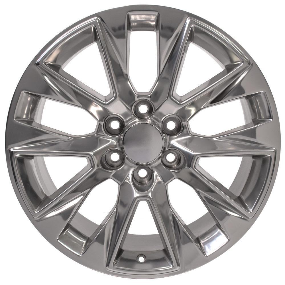 OE Wheels CV26 20x9 6x139.7 28et Polished Wheel