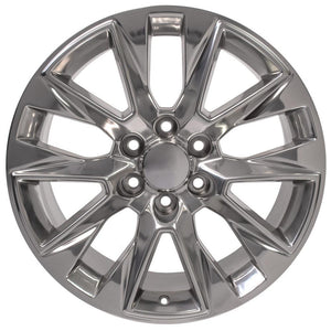 OE Wheels CV26 20x9 6x139.7 28et Polished Wheel