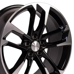 OE Wheels CV29 20x8.5 5x120 25et Gloss Black Machined Wheel