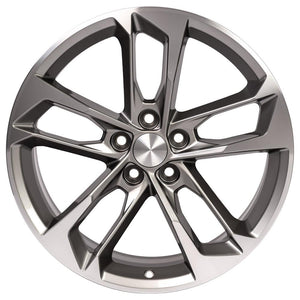 OE Wheels CV29 20x8.5 5x120 25et Gloss Gunmetal Machined Wheel
