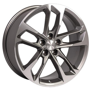 OE Wheels CV29 20x8.5 5x120 25et Gloss Gunmetal Machined Wheel
