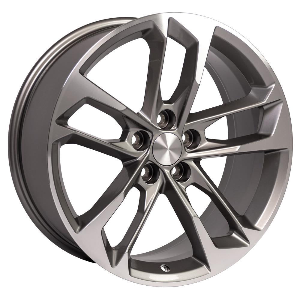 OE Wheels CV29 20x9.5 5x120 39et Gloss Gunmetal Machined Wheel