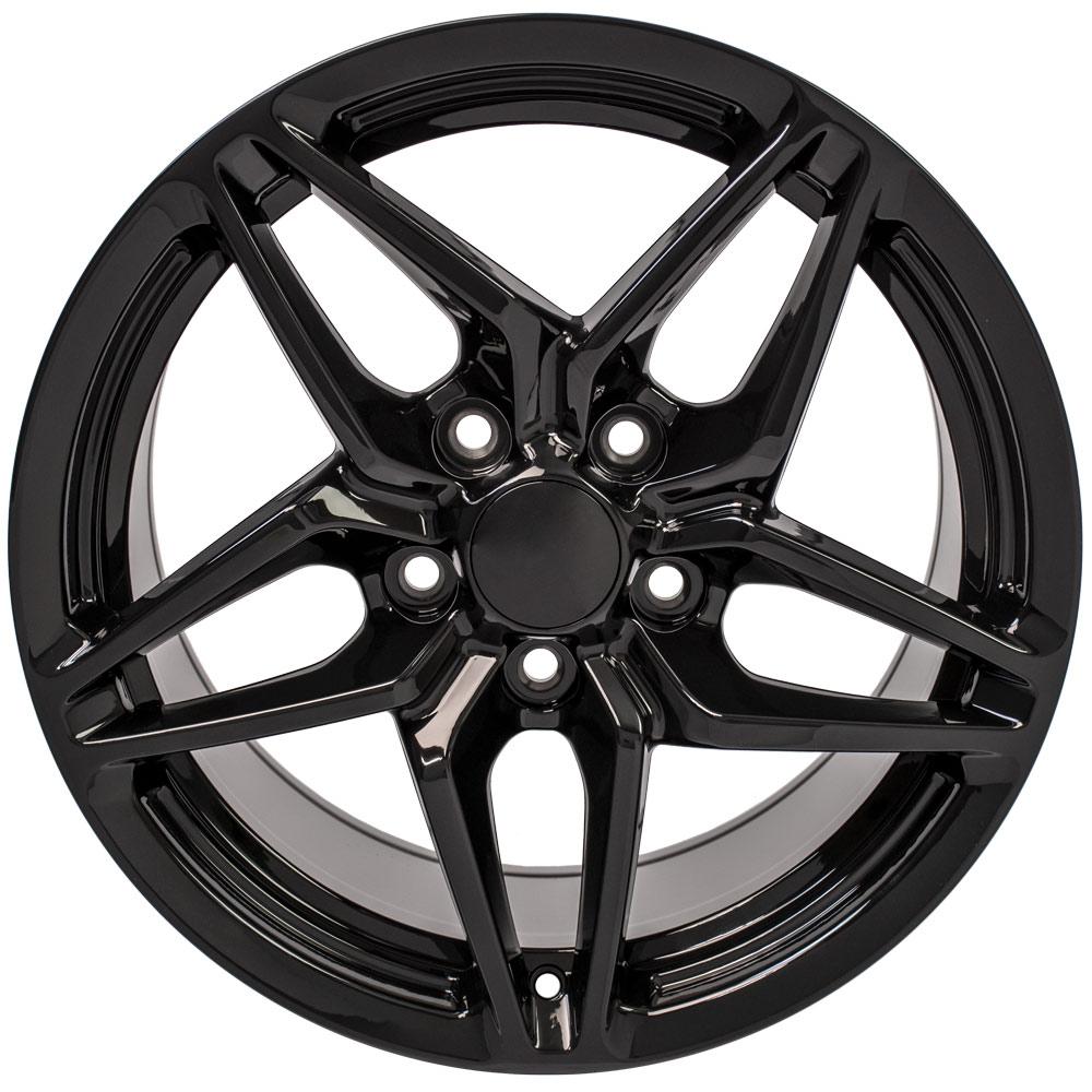 OE Wheels CV31 17x9.5 5x120.65 56et Gloss Black Wheel
