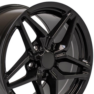 OE Wheels CV31 17x9.5 5x120.65 56et Gloss Black Wheel