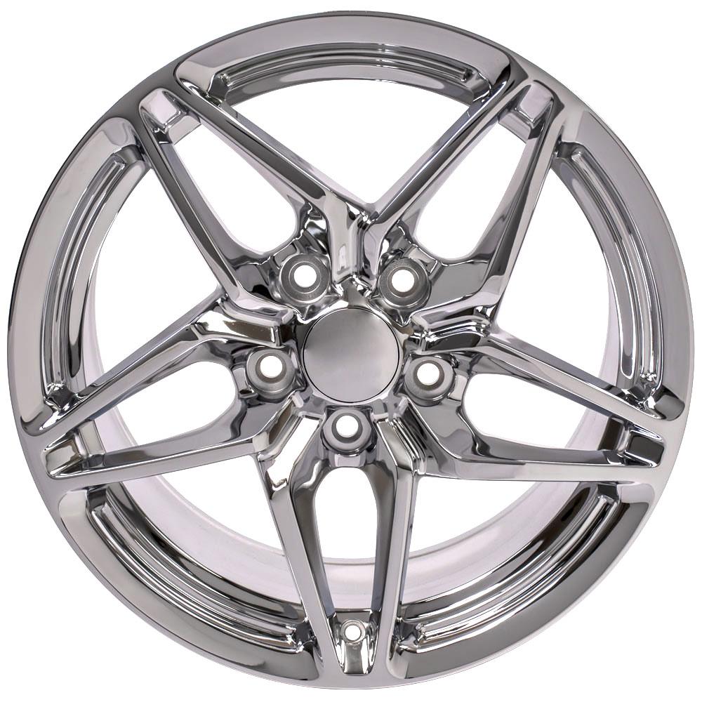 OE Wheels CV31 17x9.5 5x120.65 56et Chrome Wheel