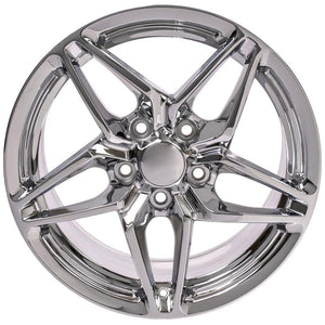 OE Wheels CV31 17x9.5 5x120.65 56et Chrome Wheel