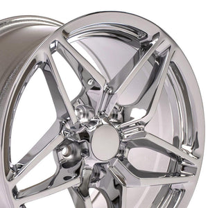 OE Wheels CV31 17x9.5 5x120.65 56et Chrome Wheel