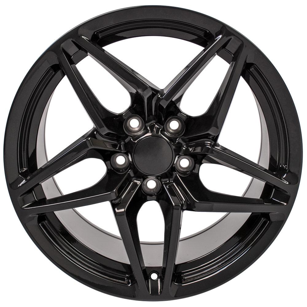 OE Wheels CV31 18x10.5 5x120.65 56et Gloss Black Wheel