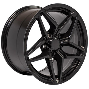 OE Wheels CV31 18x10.5 5x120.65 56et Gloss Black Wheel