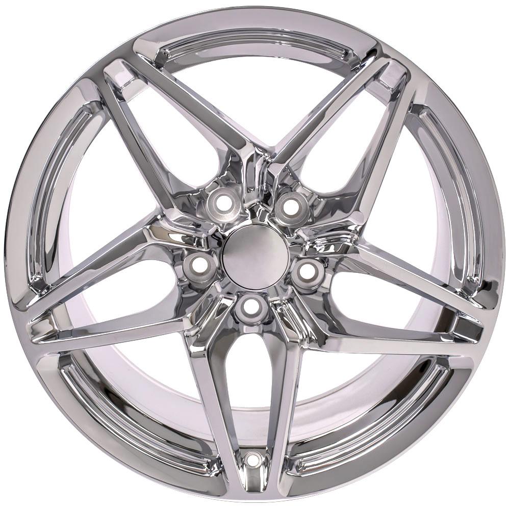 OE Wheels CV31 18x10.5 5x120.65 56et Chrome Wheel