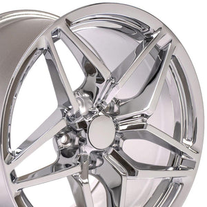 OE Wheels CV31 18x10.5 5x120.65 56et Chrome Wheel