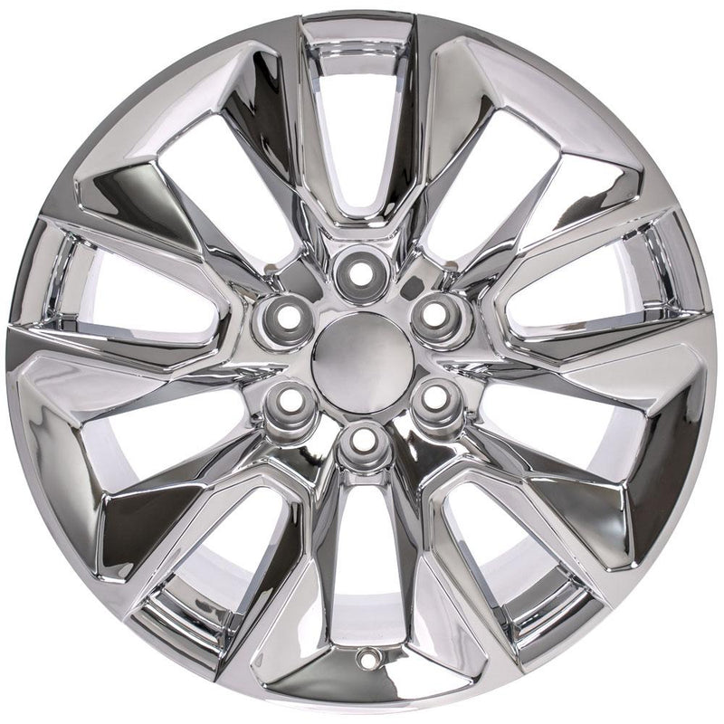 OE Wheels CV32 20x9 6x139.7 28et Chrome Wheel