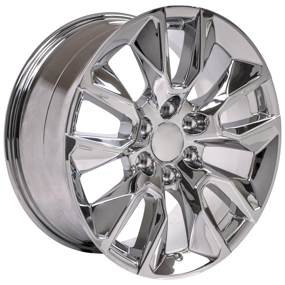 OE Wheels CV32 20x9 6x139.7 28et Chrome Wheel