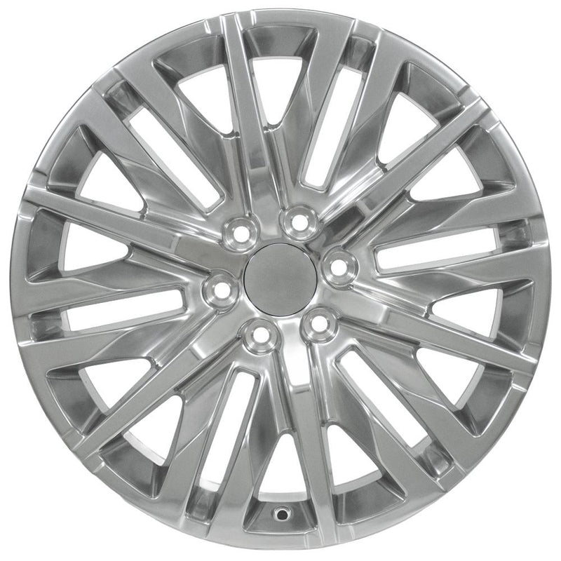 OE Wheels CV33 22x9 6x139.7 28et Polished Wheel