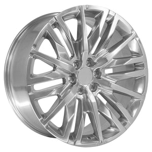 OE Wheels CV33 24x10 6x139.7 28et Polished Wheel