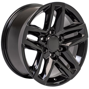 OE Wheels CV34B 18x8.5 6x139.7 26et Gloss Black Wheel