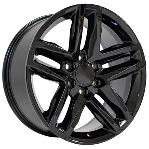 OE Wheels CV34B 20x9 6x139.7 26et Gloss Black Wheel