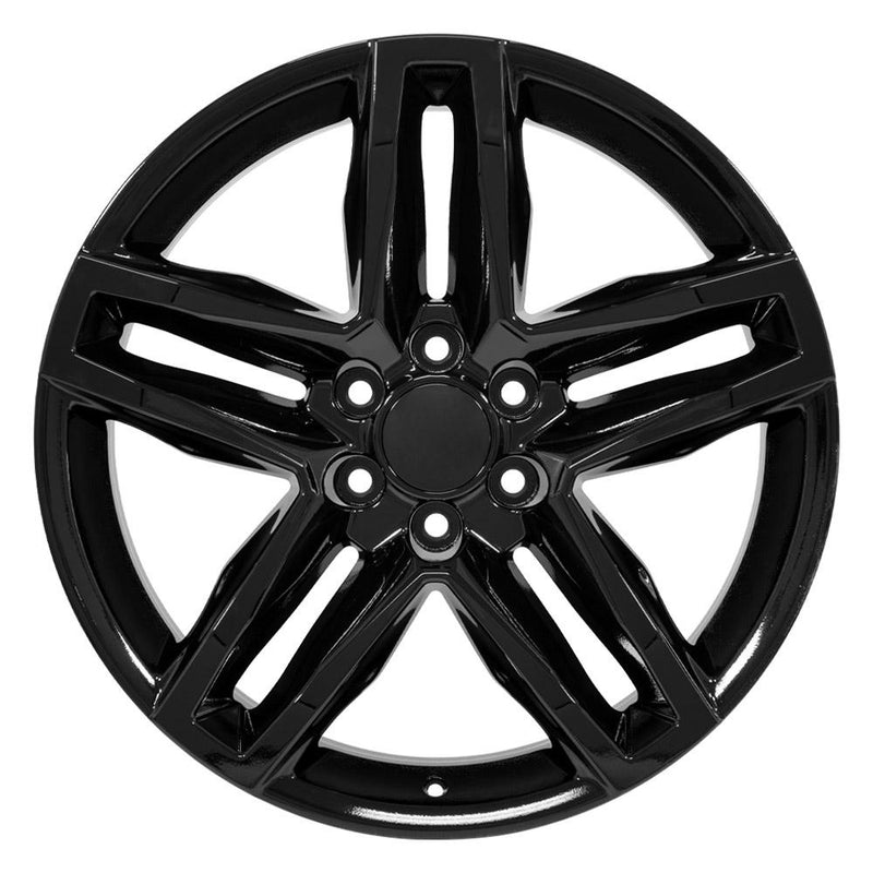 OE Wheels CV34 22x9 6x139.7 26et Gloss Black Wheel