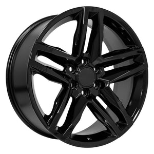 OE Wheels CV34 22x9 6x139.7 26et Gloss Black Wheel