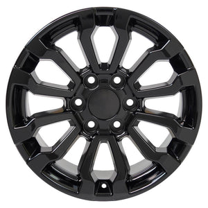OE Wheels CV35 18x8.5 6x139.7 26et Gloss Black Wheel