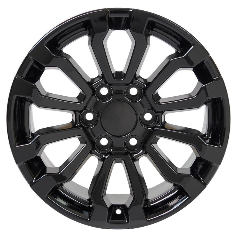 OE Wheels CV35 18x8.5 6x139.7 26et Gloss Black Wheel
