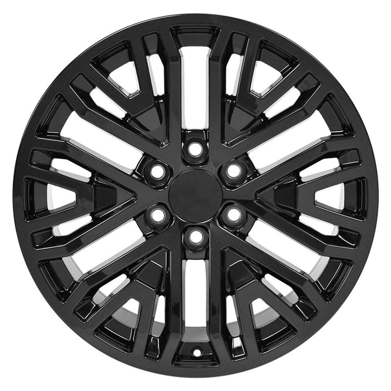 OE Wheels CV37 20x9 6x139.7 28et Gloss Black Wheel