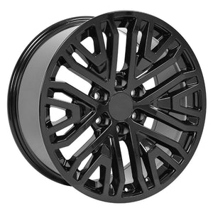 OE Wheels CV37 20x9 6x139.7 28et Gloss Black Wheel