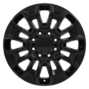 OE Wheels CV53B 22x8.5 8x180 44et Gloss Black Wheel