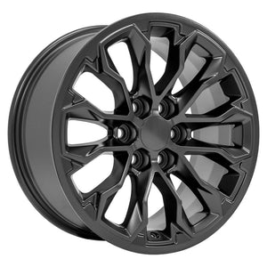 OE Wheels CV54 17x8 6x120 33et Satin Black Wheel