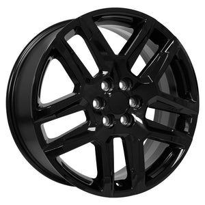 OE Wheels CV58 20x8 6x120 50et Gloss Black Wheel