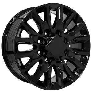 OE Wheels CV59B 20x8.5 8x180 44et Gloss Black Wheel