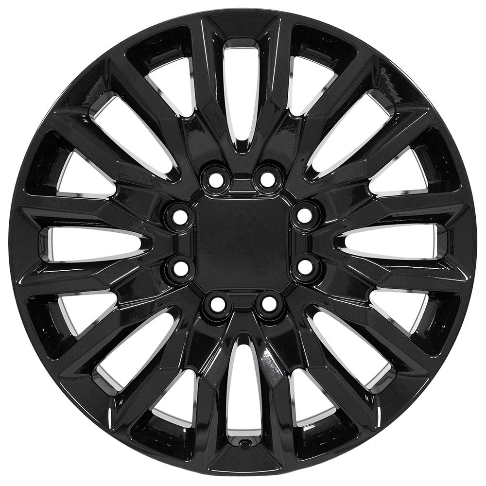 OE Wheels CV59B 22x8.5 8x180 44et Gloss Black Wheel