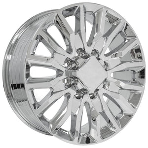 OE Wheels CV59B 22x8.5 8x180 44et Chrome Wheel