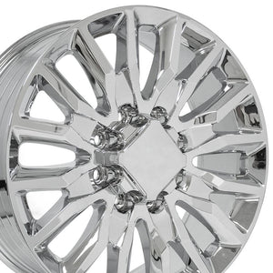 OE Wheels CV59B 22x8.5 8x180 44et Chrome Wheel