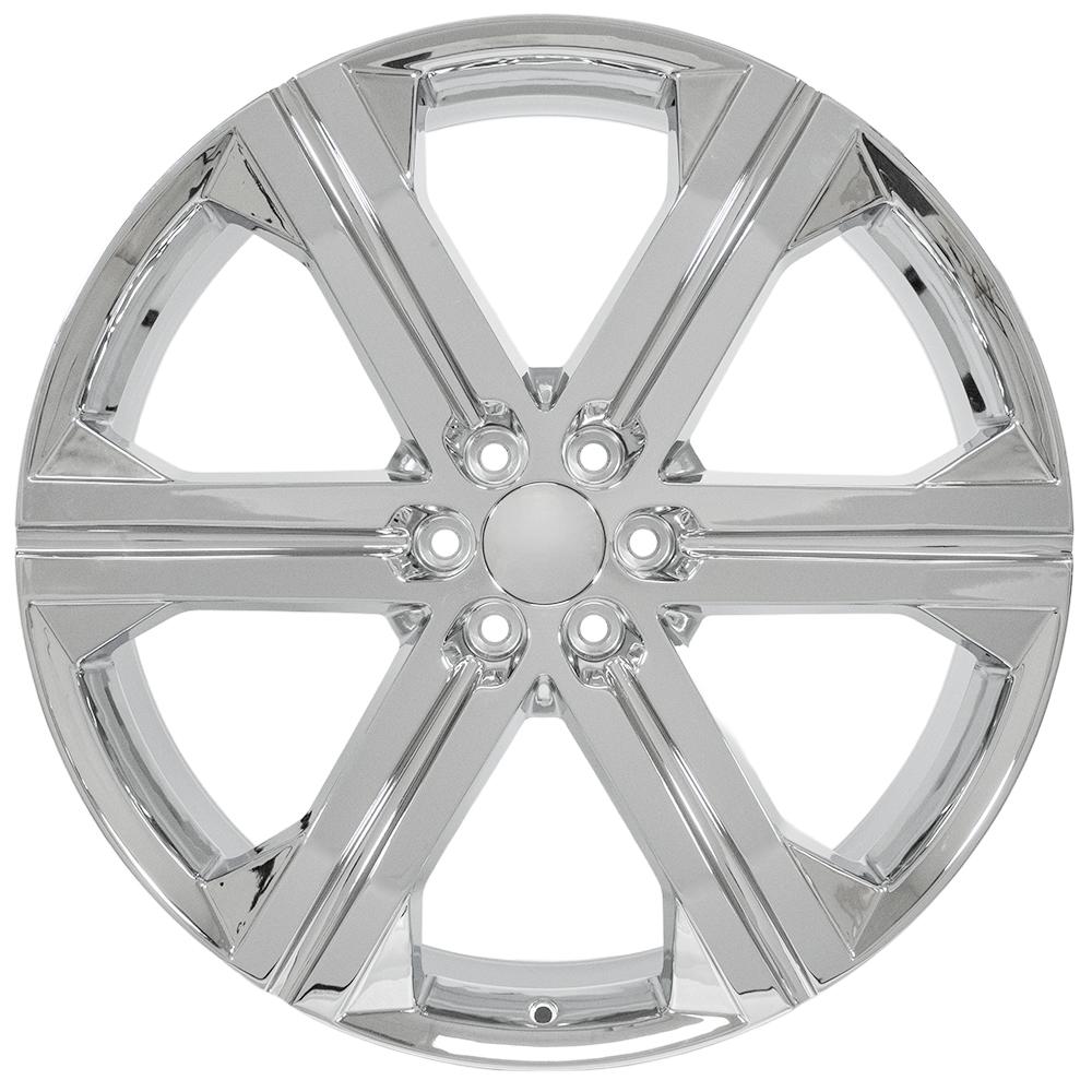 OE Wheels CV60 26x10 6x139.7 30et Chrome Wheel