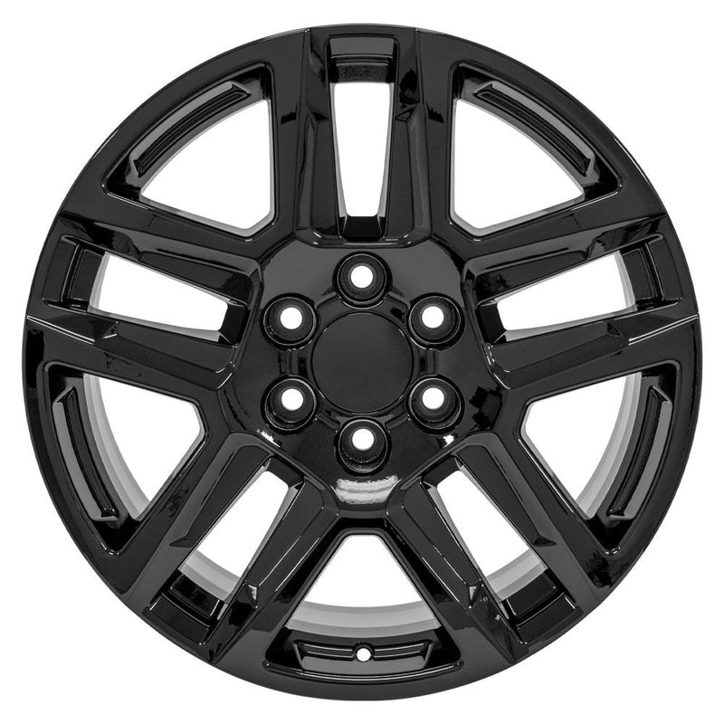 OE Wheels CV63 20x9 6x139.7 28et Gloss Black Wheel