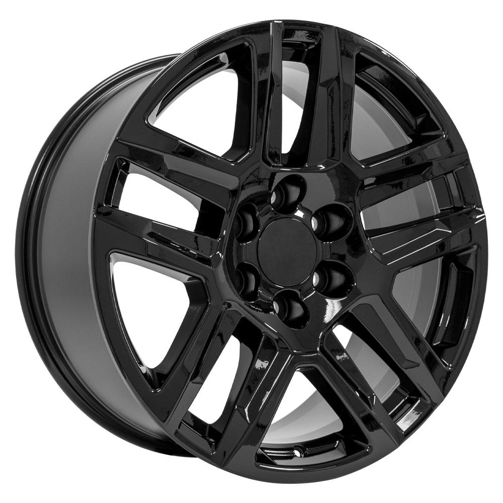 OE Wheels CV63 20x9 6x139.7 28et Gloss Black Wheel