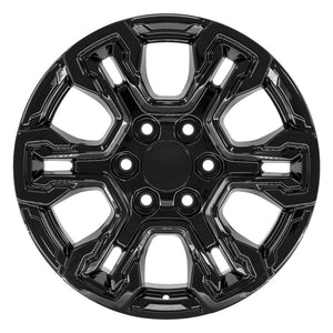 OE Wheels CV65 18x8.5 6x139.7 26et Gloss Black Wheel