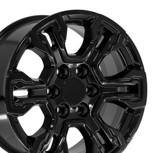 OE Wheels CV65 18x8.5 6x139.7 26et Gloss Black Wheel