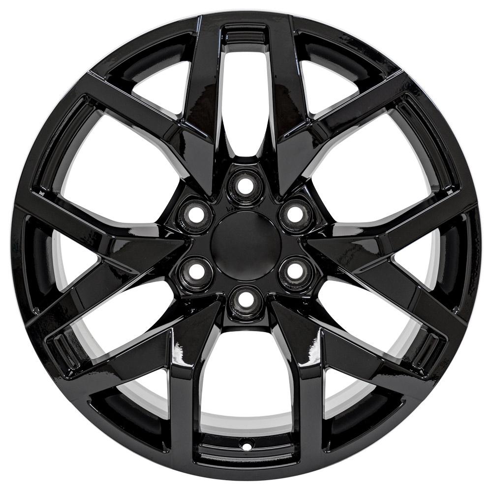 OE Wheels CV66 20x9 6x139.7 28et Gloss Black Wheel