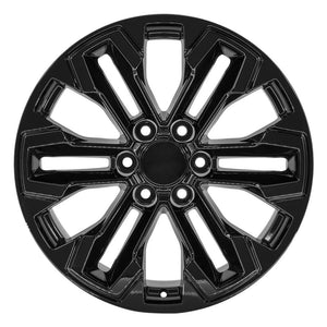 OE Wheels CV69 20x9 6x139.7 26et Gloss Black Wheel