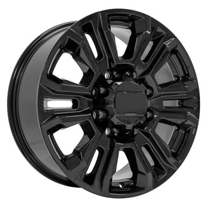 OE Wheels CV70B 20x8.5 8x180 47et Gloss Black Wheel SS: 9511139