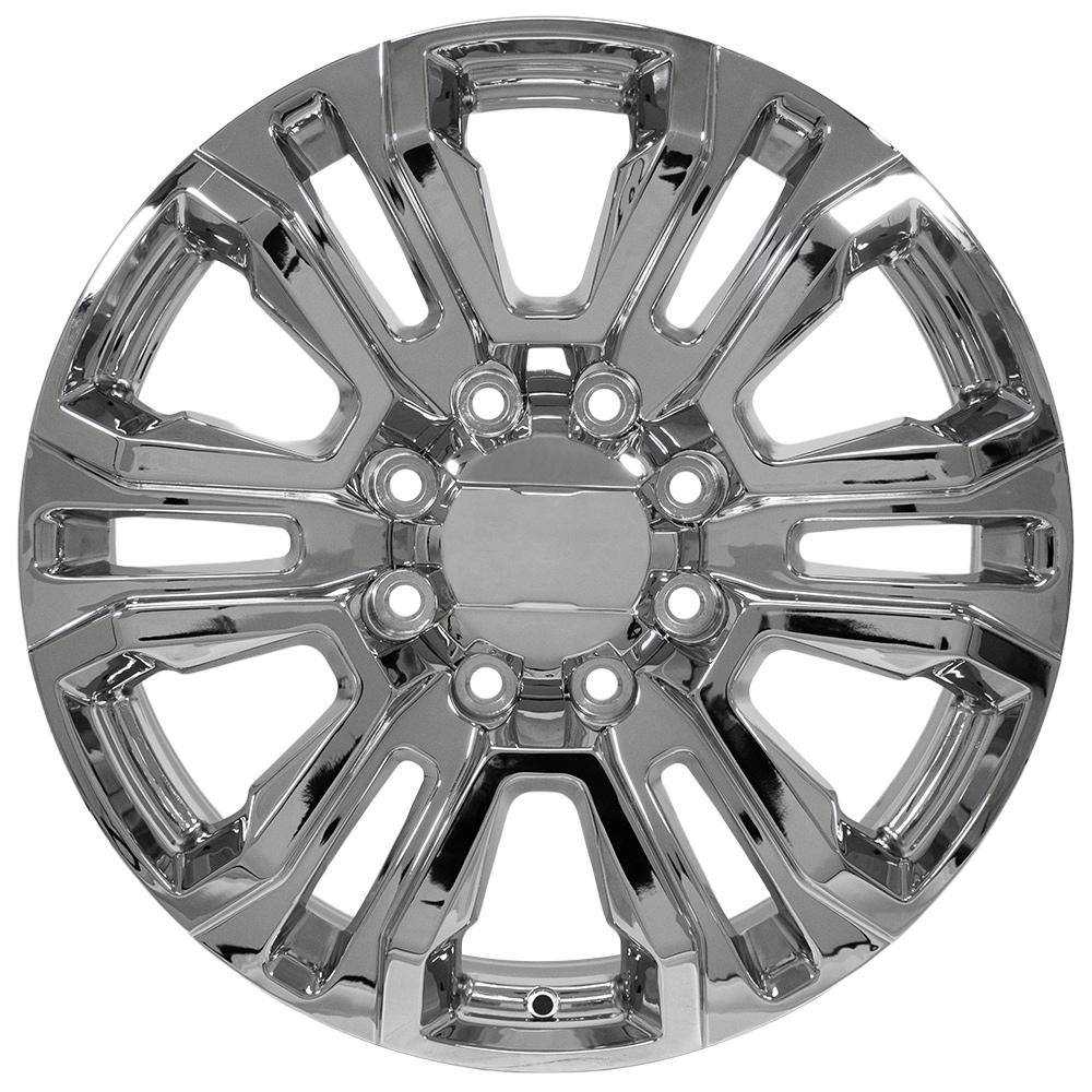 OE Wheels CV70B 22x8.5 8x180 44et Chrome Wheel