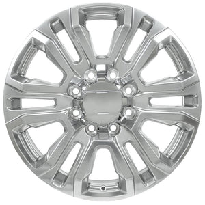 OE Wheels CV70B 22x8.5 8x180 44et Polished Wheel