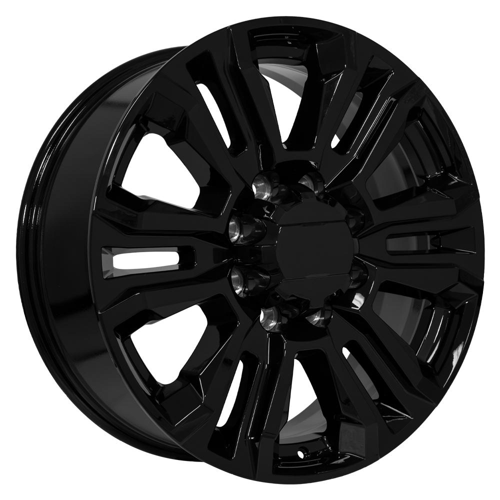 OE Wheels CV70B 22x8.5 8x180 47et Gloss Black Wheel