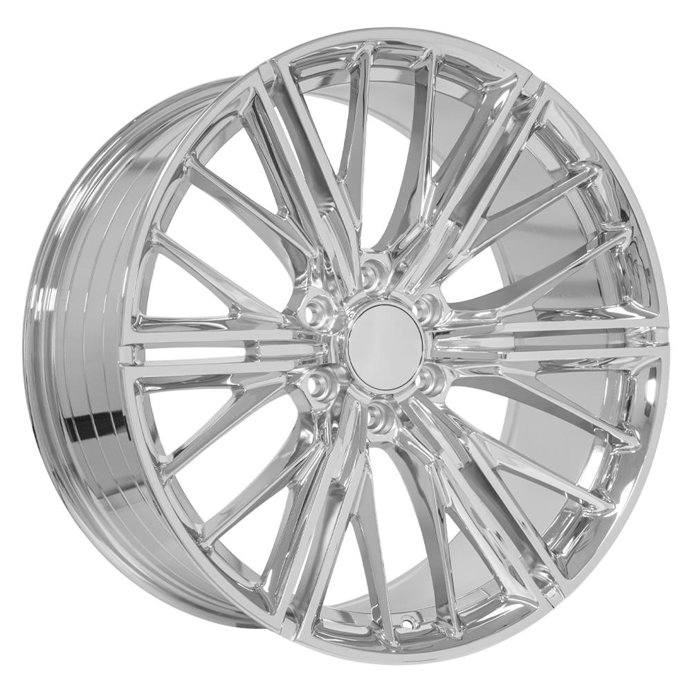 OE Wheels CV72 22x9.5 6x139.7 18et Chrome Wheel